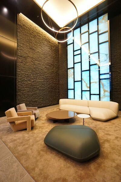 港区高輪１丁目の賃貸マンションのロビー|エントランスホール 