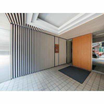 港区麻布十番２丁目の賃貸マンションのロビー|外観 
