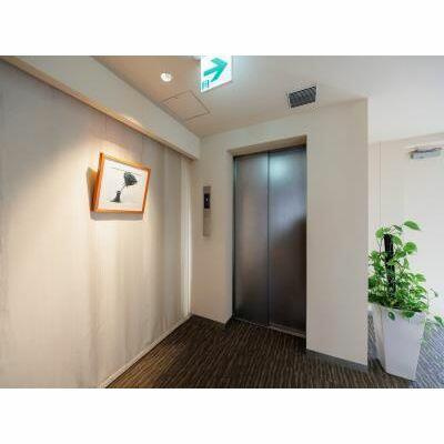 港区麻布十番２丁目の賃貸マンションのロビー|エントランス 