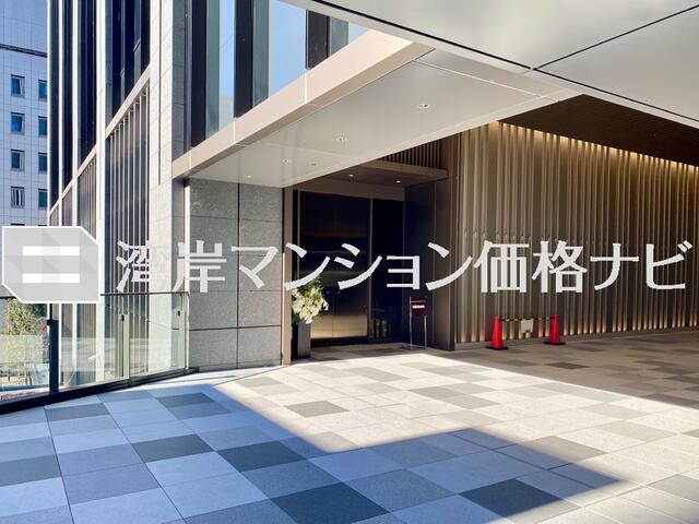 港区浜松町２丁目の賃貸マンションのエントランス|エントランスアプローチ 