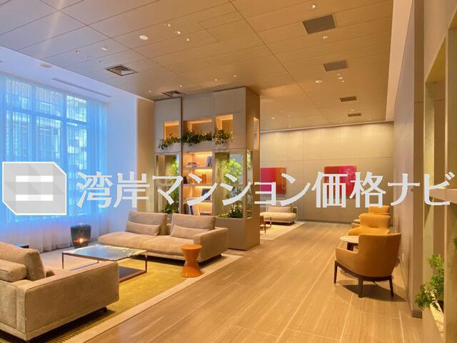 港区浜松町２丁目の賃貸マンションのロビー|ゲストラウンジ 