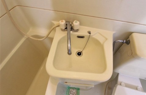 パステルクボ16の洗面所