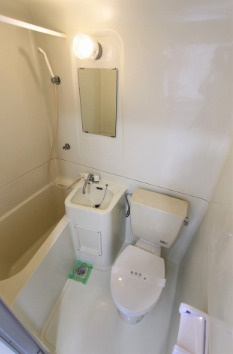 パステルクボ16の浴室