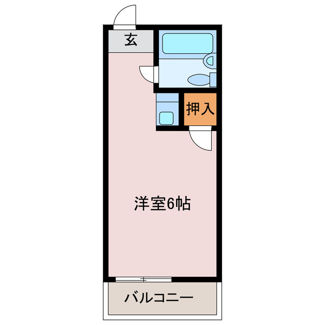 パステルクボ16の間取り