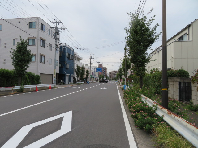 足立区鹿浜８丁目の倉庫の周辺