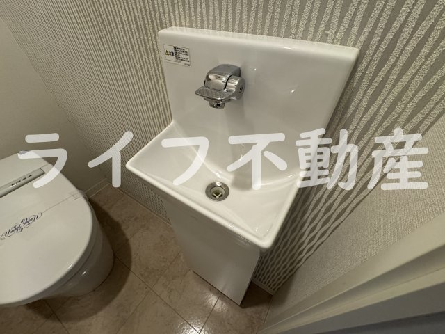 プレミアム菱屋西の洗面所|使いやすい洗面所です