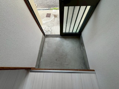 【玄関】 | 天美南1丁目貸家