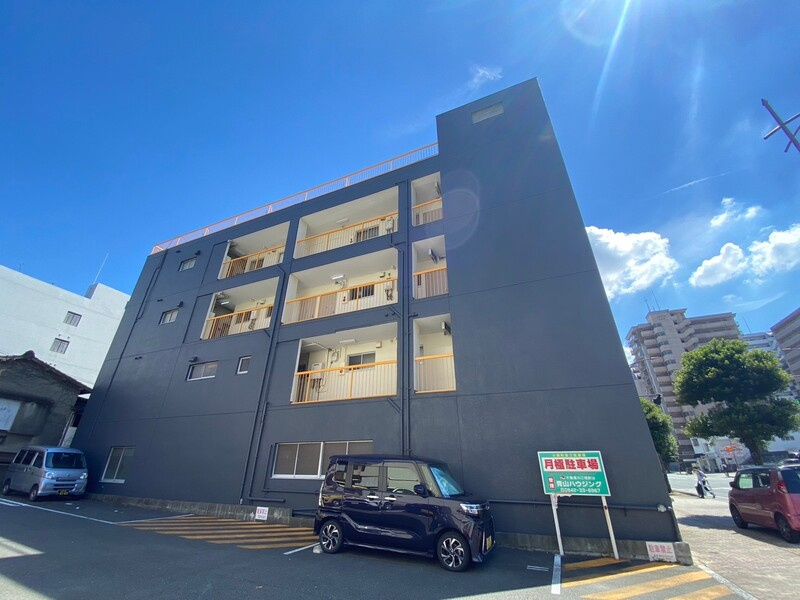 プランドール六ツ門Ⅱの外観|外はこのようになっています