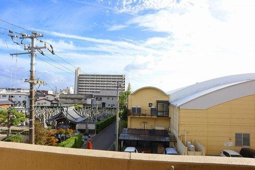 アルファステイツ住吉Ⅱの展望|バルコニーからの眺望