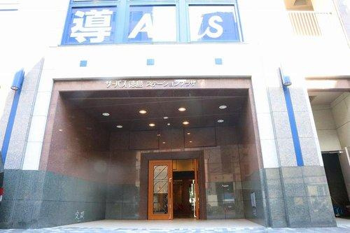 フレシアとくしまのエントランス|マンション専用のエントランス。