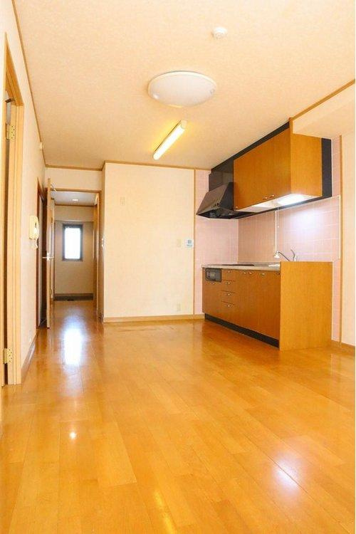 アンヴィル東船場の居間・リビング|オール電化マンション！