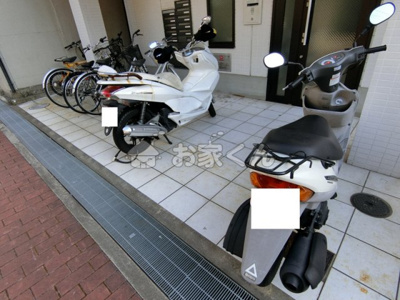 【駐車場】 | セントエルモ鷹取 | 駐輪場