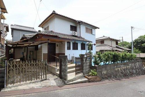 姫路市御立東3丁目　土地（古家付き）の前面道路含む現地写真|外観写真