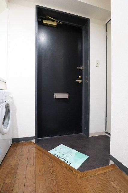 ベルメゾン二子の玄関|毎日通る玄関はこちらです