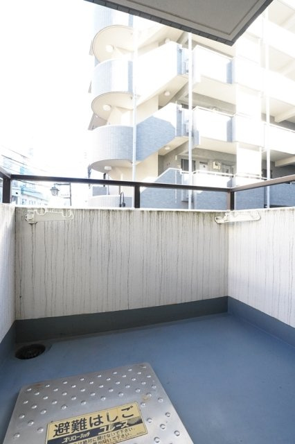 ベルメゾン二子のバルコニー|広々としたバルコニーです