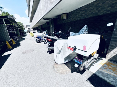 【駐輪場】 | ライオンズステージ大島ウエストアクエア | バイク置き場