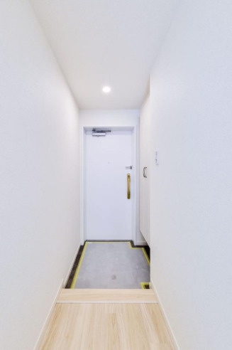 ライオンズステージ大島ウエストアクエアの玄関