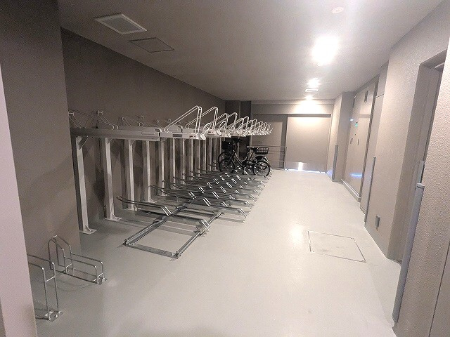 LEFOND PROGRES秋葉原マークスの設備|屋内の自転車置場