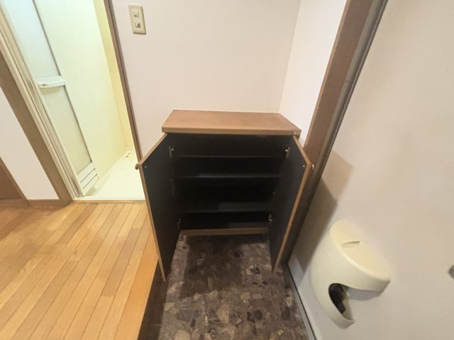 石町ハイツの玄関