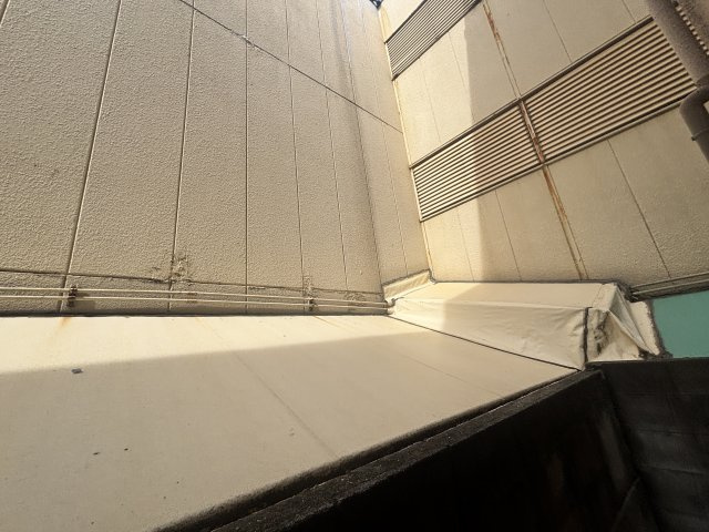 石町ハイツのバルコニー