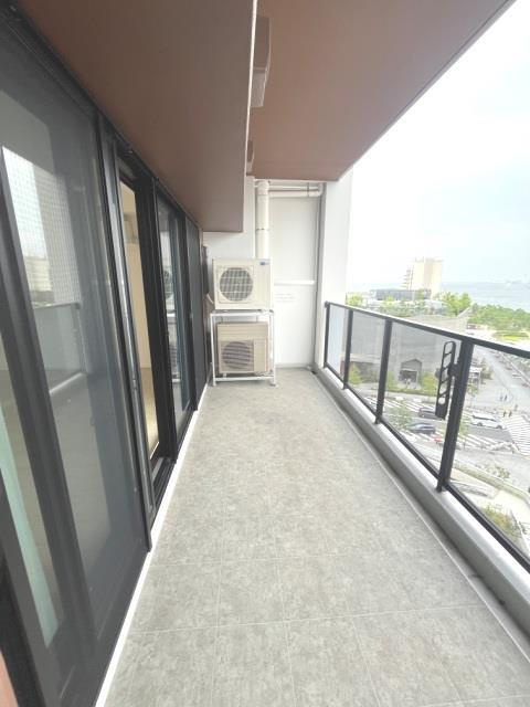 ベイシティタワーズ神戸ＷＥＳＴのバルコニー