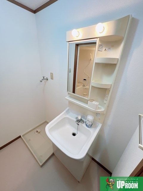 ロジュマンシェルⅡの洗面所