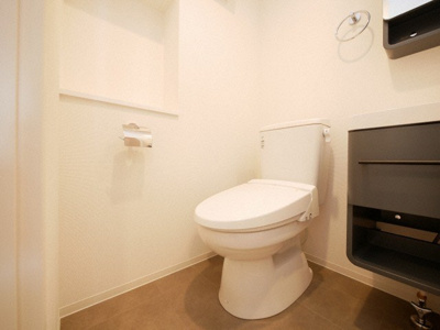 【トイレ】 | セレニテ三国プリエ | 落ち着いた空間のトイレです