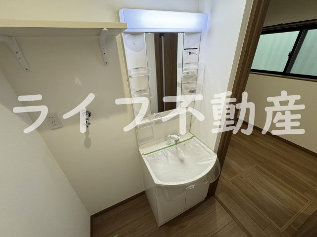 MELDIA大蓮東Ⅱの独立洗面台|独立洗面化粧台が付いています