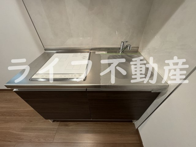 MELDIA大蓮東Ⅱのキッチン|コンパクトなキッチンで掃除もラクラク