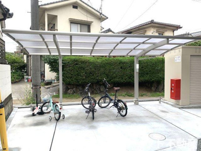 【その他共用部分】 | オアシス木之庄 | 駐輪場