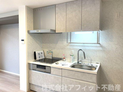 【キッチン】 | オアシス木之庄 | 対面式システムキッチン