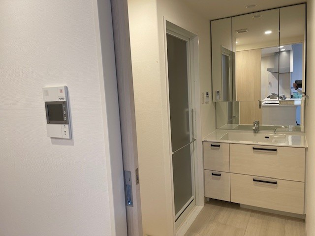 アルファステイツ中前川町Ⅱの独立洗面台