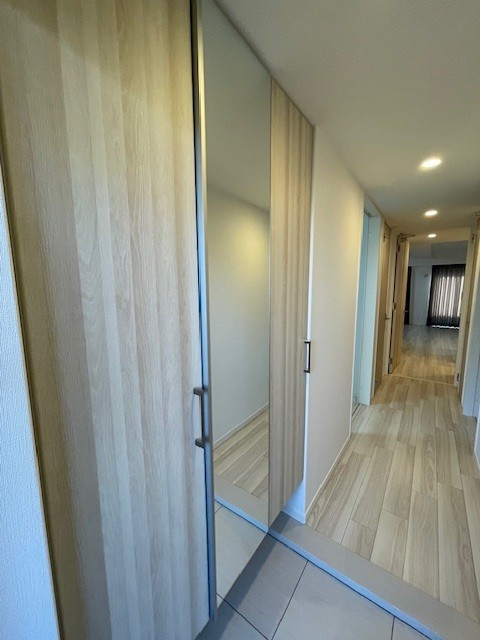 アルファステイツ中前川町Ⅱの玄関