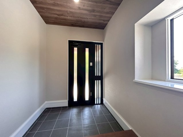 RESET HOUSE－リセットハウス－直方市大字頓野の玄関|玄関もゆったりとしたスペースを確保♪
【直方市・リノベーション中古戸建】