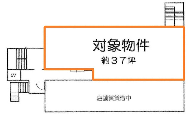 大津市大萱１丁目の事務所の間取り