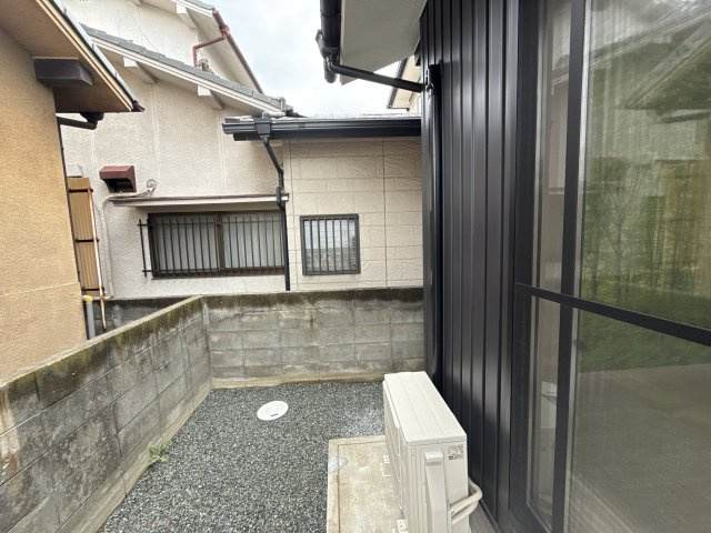 オレンジベース阿成渡場のバルコニー