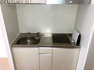 フロントハウスA棟のキッチン