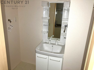 独立洗面化粧台です！