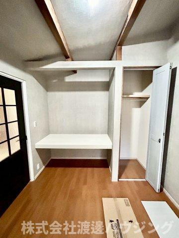 東大阪市吉田１丁目のテラスの収納