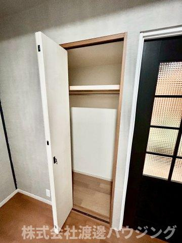 東大阪市吉田１丁目のテラスの収納