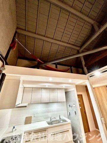 東大阪市吉田１丁目のテラスのその他|ロフト付き