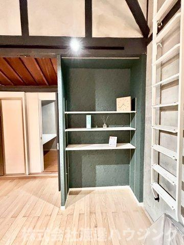 東大阪市吉田１丁目のテラスの収納