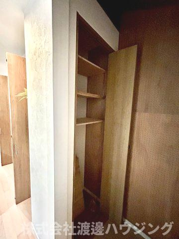 東大阪市吉田１丁目のテラスの収納