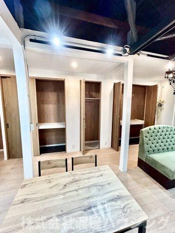 東大阪市吉田１丁目のテラスの収納