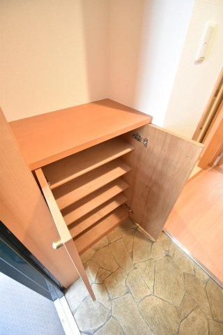 大阪市城東区野江２丁目の賃貸マンションの玄関