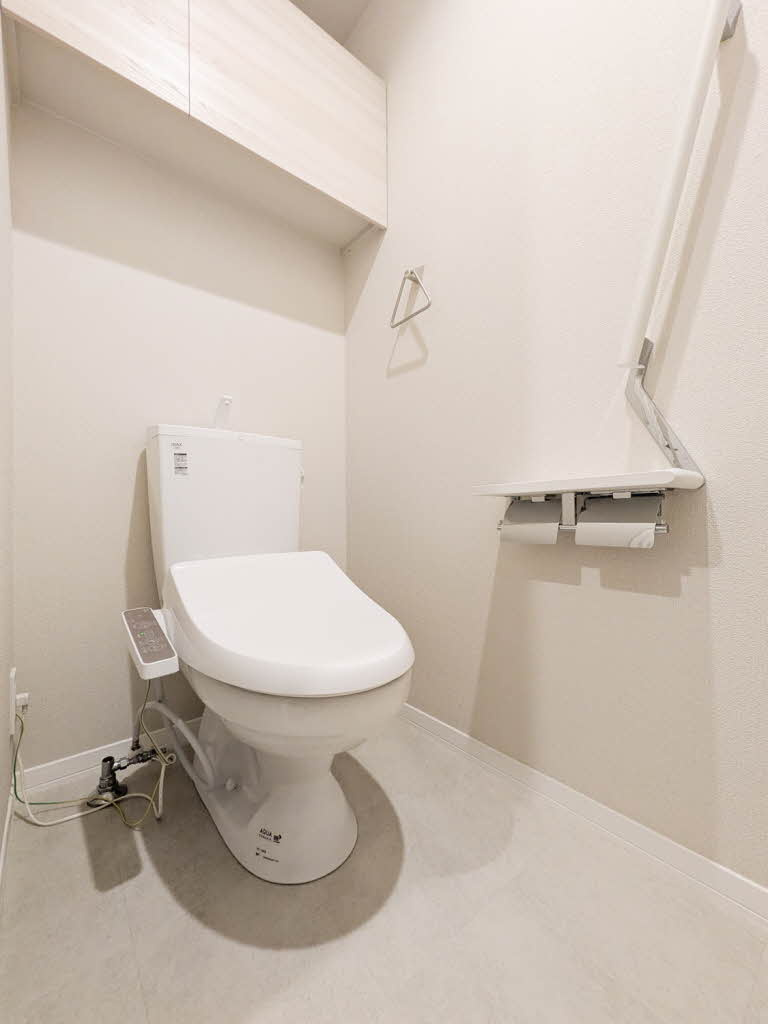 熊本市中央区本荘５丁目の賃貸マンションのトイレ