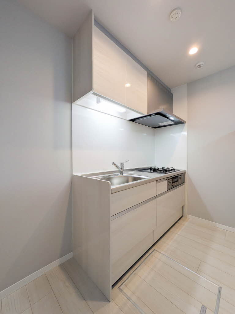 熊本市中央区本荘５丁目の賃貸マンションのキッチン