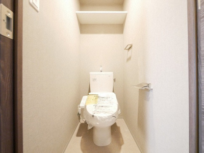 【トイレ】 | ドゥーエ天満橋 | 落ち着いたトイレです