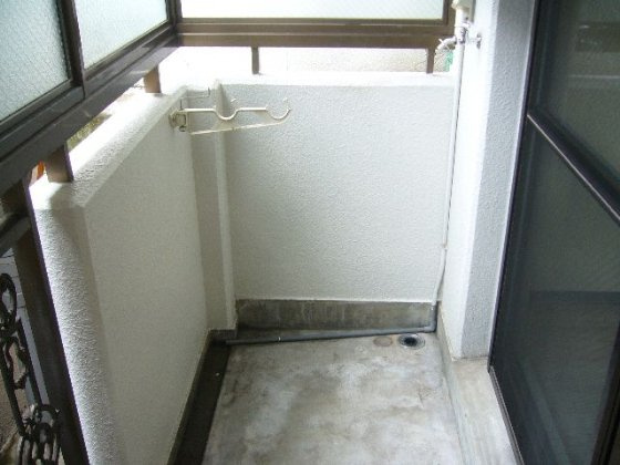 アーバン本山のバルコニー
