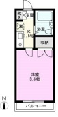 南向きの１Ｋ